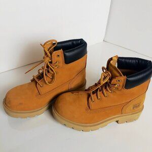 Timberland PRO Sawhorse 6'' Safety Toe Work Boots Size Mens 5.0 M Womens 7.0